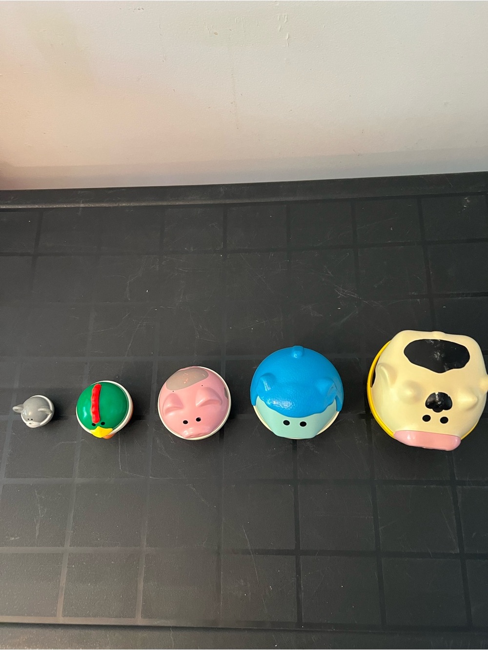 Vintage Little Tikes Stackable Animal Farm Nesting Toys
